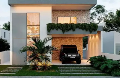 Casa em Condomínio para Venda em Camaçari, Jardim Limoeiro, 3 suítes, 5 banheiros, 2 vagas