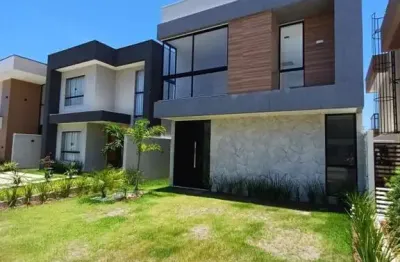 Casa em Condomínio para Venda em Camaçari, Catu de Abrantes (Abrantes), 4 dormitórios, 3 suítes, 4 banheiros, 2 vagas