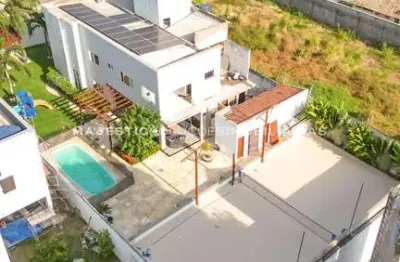 Venda mansão no olho d'água - área de lazer com campo de vôlei