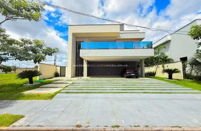 Casa imponente no alphaville – nascente, piscina com hidro e 5 suítes