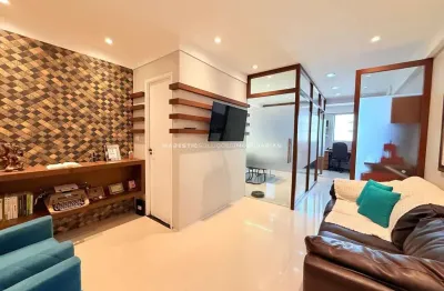 Vendo um escritório comercial projetada e reformado com 37m² no edificio metropolitan - calhau.