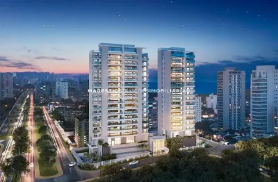 Apartamento de alto padrão nunca habitado com 04 suítes, 03 vagas de garagem e mais de 210 metros