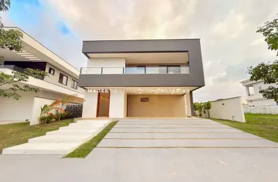 Casa para venda com 05 suítes e área de lazer em condomínio de alto padrão - alphaville araçagy