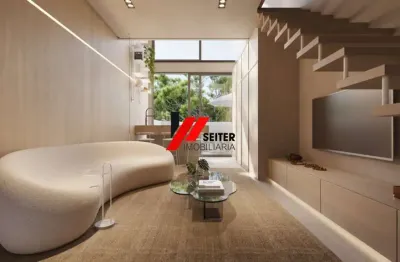 Apartamento loft sendo 1 suíte a venda com área privativa de 51,93 m² campeche