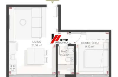 Apartamento com 1 quarto à venda no Santa Mônica, Florianópolis 