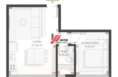 Apartamento com 1 quarto à venda no Santa Mônica, Florianópolis 