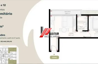 Apartamento com 1 quarto à venda no Santa Mônica, Florianópolis 