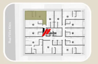 Apartamento à venda com 1 dormitório no teahupoo santa mônica