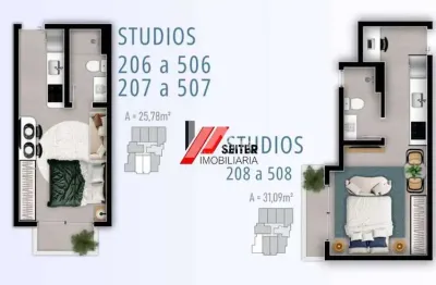 Apartamento com 1 quarto à venda na Trindade, Florianópolis 