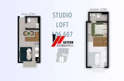 Apartamento com 1 quarto à venda na Trindade, Florianópolis 