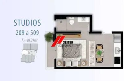 Apartamento com 1 quarto à venda na Trindade, Florianópolis 