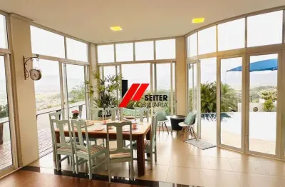 Casa de 5 suítes alto padrão à venda condomínio altos de são josé no roçado