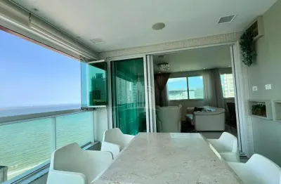 Apartamento quadra mar!! com 3 suítes e 2 vagas de garagem no centro de balneário camboriú