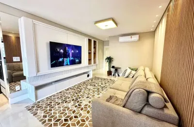 Lindo apartamento mobiliado e decorado com 04 dormitórios