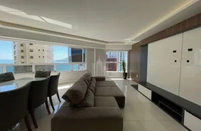 Apartamento quadra mar com vista! 3 súites e 4 vagas de garagem no centro de balneário camboriú