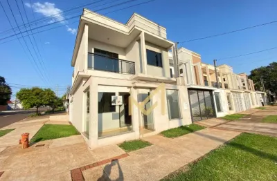 Sobrado com 3 dormitórios à venda, 125 m² por r$ 660.000,00 - coqueiral - cascavel/pr