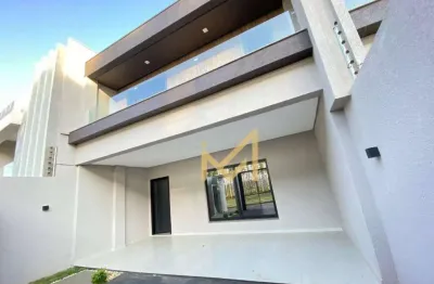 Sobrado - 3 suítes - 159 m² - r$ 915.000 - tropical iii - cascavel/pr