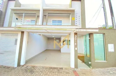 Sobrado à venda, 124 m² por r$ 680.000,00 - coqueiral - cascavel/pr