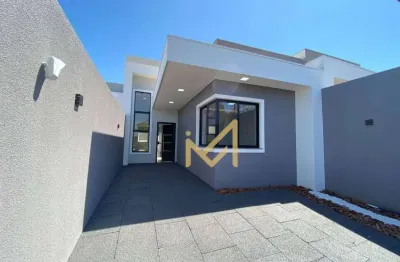 Casa com 3 dormitórios à venda, 82 m² por r$ 480.000,00 - jardim veredas - cascavel/pr