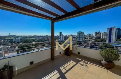 Cobertura à venda, 219 m² por r$ 1.350.000,00 - centro - cascavel/pr