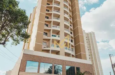 Apartamento novo com 1 suíte + 1 dormitório à venda, 87 m² por r$ 530.000 - centro - cascavel/pr
