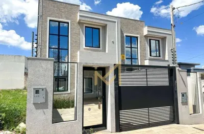 Sobrado com 3 suítes à venda, 180 m² por r$ 790.000 - universitário - cascavel/pr