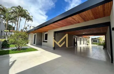 Casa com 5 dormitórios à venda, 455 m² por r$ 3.850.000,00 - country - cascavel/pr