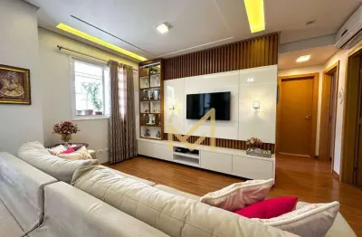 Apartamento semimobiliado com 1 suíte + 2 dormitórios à venda, 110 m² por r$ 780.000 - centro - cascavel/pr