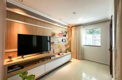 Sobrado mobiliado com 1 suíte + 2 dormitórios à venda, 140 m² por r$ 750.000 - esmeralda - cascavel/pr