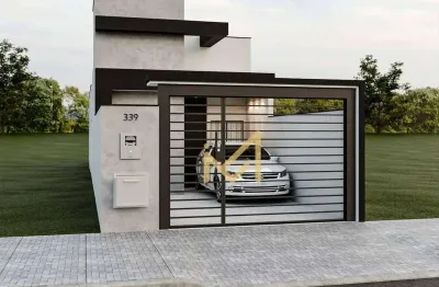 Casa com 1 suite + 2 dormitórios à venda, 75 m² por r$ 420.000 - positano - cascavel/pr