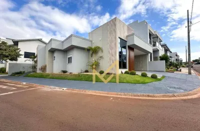 Casa com 1 suíte + 2 dormitórios à venda, 167 m² por r$ 1.550.000 - condomínio paysage felicitá - cascavel/pr