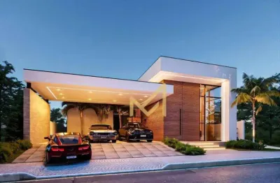Casa em condominio com 4 suiítes à venda, 307 m² por r$ 4.000.000 - recanto tropical - cascavel/pr