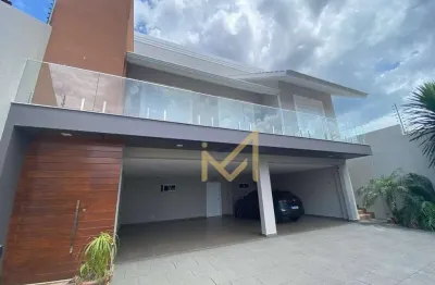 Sobrado semimobiliado  com 3 suítes + 1 dormitorio à venda, 413 m² por r$ 3.600 - centro - cascavel/pr