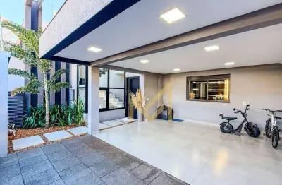 Sobrado com 3 suítes à venda, 173 m² por r$ 1.500.000 - cancelli - cascavel/pr