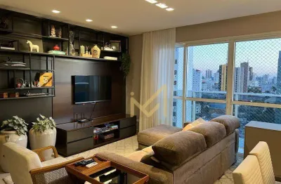 Apartamento Alto Padrão no Centro – Totalmente Mobiliado- 2 quartos e 1 suite - Area de lazer completa.