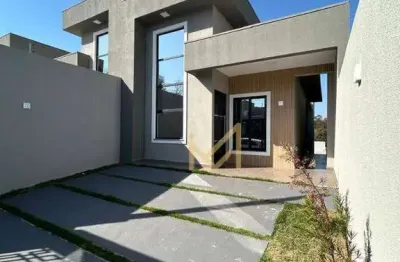 Casa com 3 dormitórios à venda, 118 m² por r$ 590.000,00 - veredas - cascavel/pr
