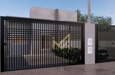Casa com 2 dormitórios à venda, 47 m² por r$ 285.000,00 - barcelona - cascavel/pr
