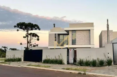 Sobrado com 1 suíte e 2 quartos à venda, 156 m² por r$ 1.050.000 - tropical 2 - cascavel/pr