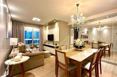 Apartamento com 1 suíte 2 dormitórios à venda, 76 m² por r$ 600.000 - centro - cascavel/pr