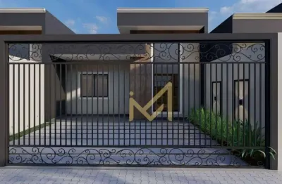 Casa com 2 dormitórios à venda, 53 m² por r$ 325.000,00 - floresta - cascavel/pr