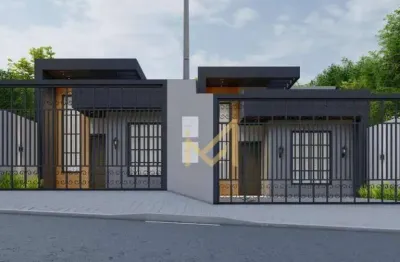 Casa com 1 suíte + 2 dormitórios à venda, 76 m² por r$ 455.000 - jardim veredas - cascavel/pr