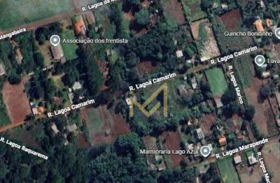 Terreno à venda, 3000 m² por r$ 1.200.000,00 - lago azul - cascavel/pr