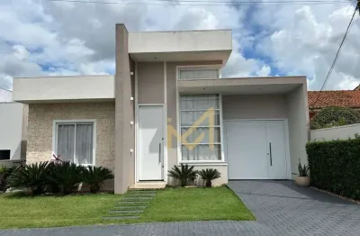 Casa com 2 suites 1 quarto , condomínio fechado  à venda,  por r$ 1.800.000 - gramado - cascavel/pr