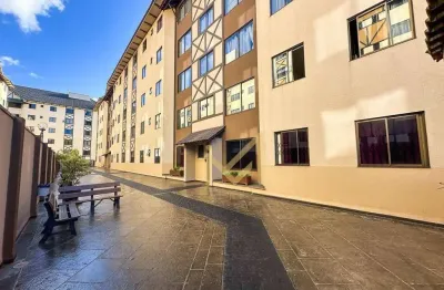 Apartamento com 1 suíte + 2 dormitórios à venda, 84 m² por r$ 390.000 - neva - cascavel/pr