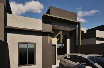 Casa com 3 dormitórios à venda, 63 m² por R$ 380.000,00 - Esmeralda - Cascavel/PR