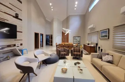 Casa condominio a venda com 4 quartos no residencial damha, araraquara