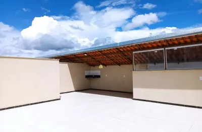 Imperdível! cobertura à venda em esmeraldas-mg, bairro floresta encantada. 2 quartos, 1 sala, 1 banheiro, 1 vaga de garagem, 60m².