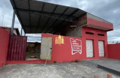 Loja comercial à venda ou locação em esmeraldas-mg, cidade jardim: 2 salas, 1 banheiro, 55,00 m² de área!