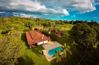 Refúgio no paraíso à venda em esmeraldas, mg - sítio de luxo com instalações para cavalos, r$ 4.200.000