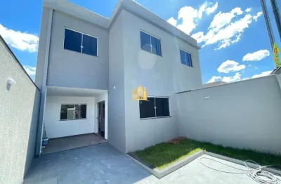 Casa à venda guarujá mansões, betim: 3 quartos, suíte, 107m² e habite-se!